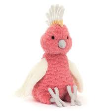 [JELCKT3P] Peluche oiseau perruche "Squawkatoo"