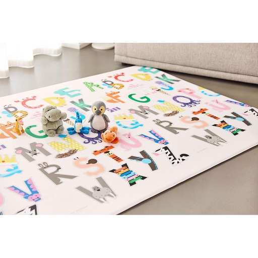 [MYPMP19013015BA] Tapis de jeu réversible ballons/alphabet