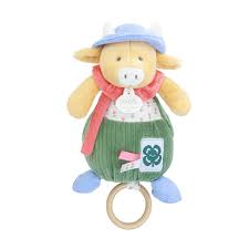 [DOUDC4324] Peluche musicale "Aneth la vache"