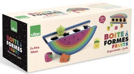 [VIL7425] Boîte à formes "Fruits"