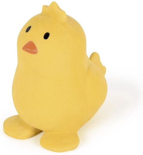 [TIK95005] Hochet en caoutchouc naturel "Poussin"