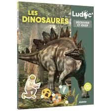 [AUZDO220017] Livre à découvrir et jouer "Les dinosaures"