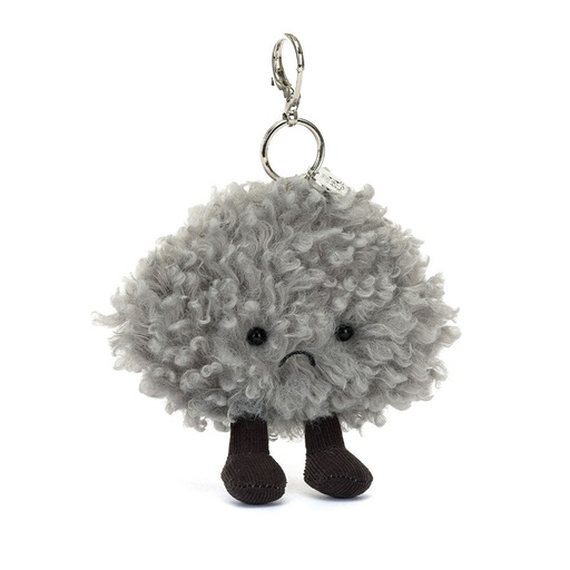 [JELA4SCLBC] Porte-clés en peluche nuage orageux "Storm Cloud Bag Charm"