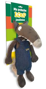 [AUZLI230064] Peluche "Ma peluche loup jardinier"
