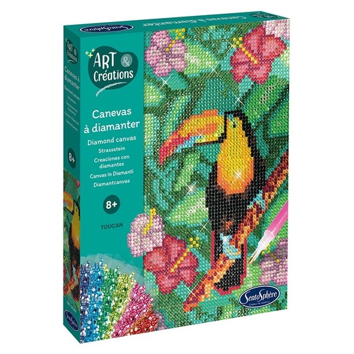 [SEN20280] Canevas à diamanter "Toucan"