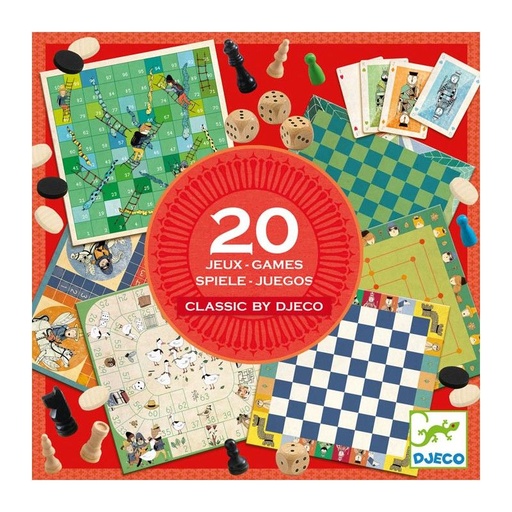 [DJ05219] Coffret de 20 jeux de société
