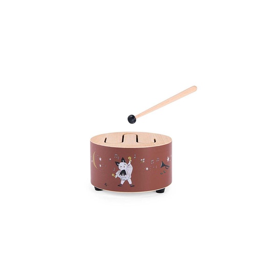 [MR715124] Tambour en bois "Après la pluie"