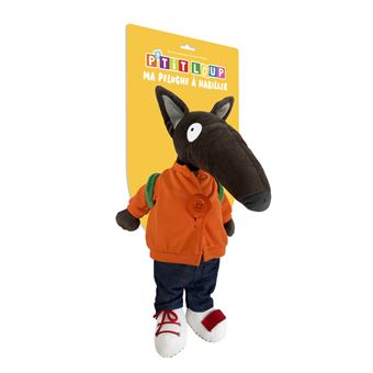 [AUZLl210123-1] P'tit Loup "Ma peluche à habiller"