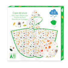 [DD04671] Cape de pluie "Animaux de la forêt/Sous-bois"