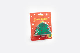 [EATXMASTREE] Chaussettes unisexes et taille unique "Xmas Tree" (adulte)