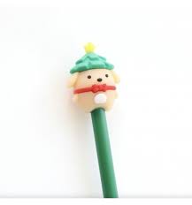 [YUKYB-500-209] Stylo chien sapin de Noël