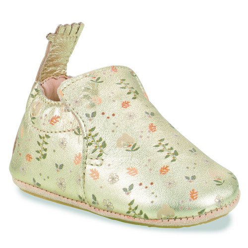 [EASAKZ30A-58MYBLU] Chaussons en cuir tanné végétal