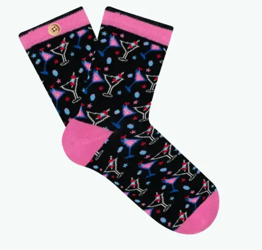 [CABMARTINEETOLIVIER]  Chaussettes inséparables Cabaïa "Martine et Olivier"