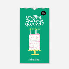 [MINUSCA2401] Calendrier d'anniversaire