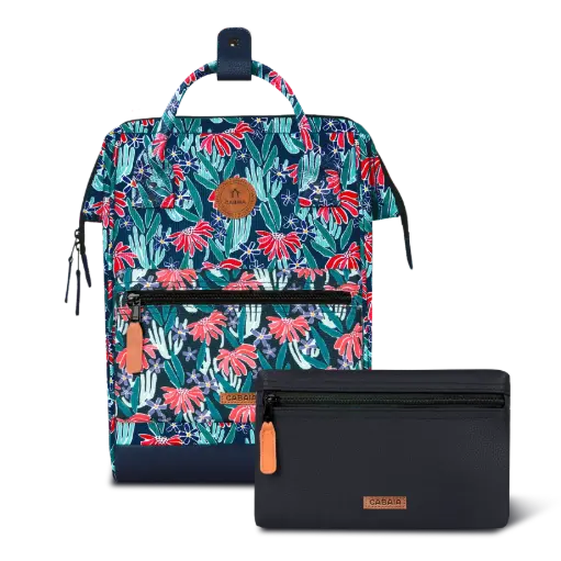 [CABEDEA] Sac à dos Cabaia avec deux pochettes interchangeables "Edea" taille M