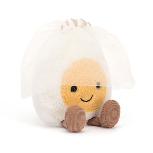 [JELA6BEBR] Peluche oeuf "Amuseable Boiled Egg Bride"