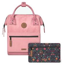 [CABGOLDCOAST] Sac à dos Cabaïa avec deux pochettes interchangeables "Gold Coast" taille S