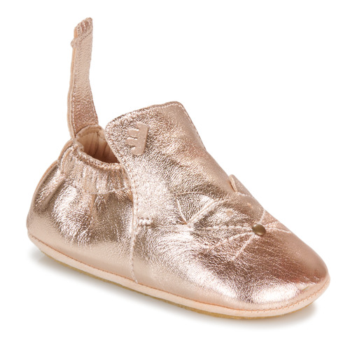 [EASAJZ21BMYBLUBLUCHAT] Chaussons en cuir tanné végétal