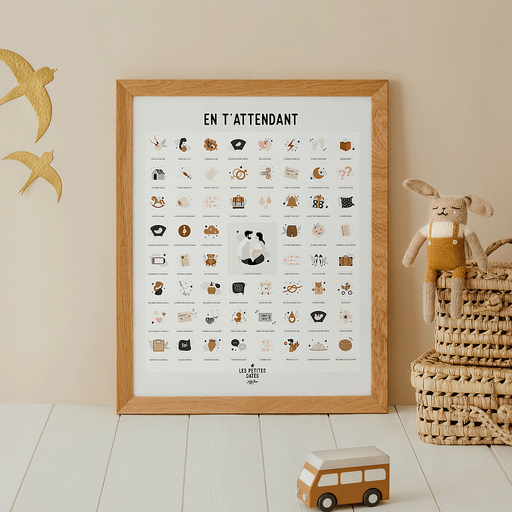 [LESPTITESDATESENT'ATTENDANT] Affiche à dater "En t'attendant l'originale"