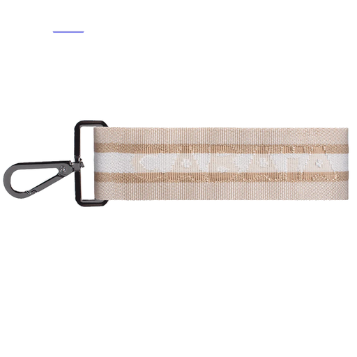 [CABCREAMANDWHITE] Bandoulière Cabaia "Cream and White"