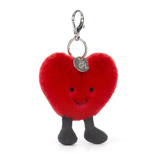 [JELAH4BC] Porte-clés peluche coeur "Amuseable Heart Bag Charm"