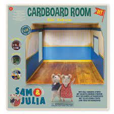 [SAMMH20039] Chambre d'enfant en carton "Sam et Julia"