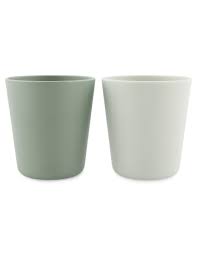 [TRI95389] Lot de 2 gobelets olive