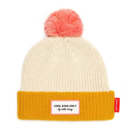 [AH23HELBLOCKCAMEL] Bonnet "Block Camel"