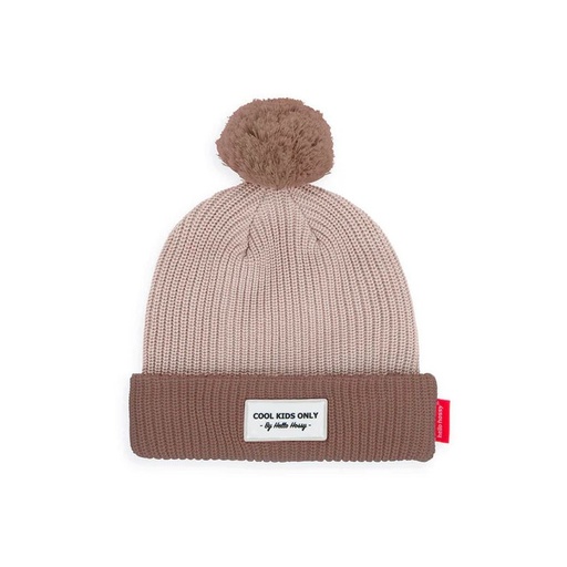 [AH23HELBLOCKCOFFEE] Bonnet "Block Coffee"