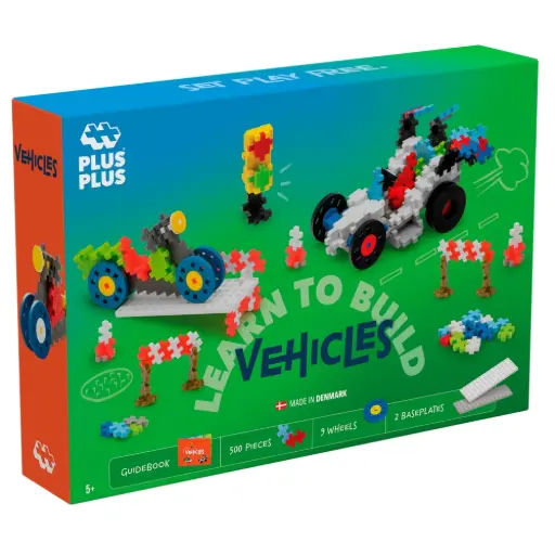 [PLU7011] Jeu de construction 500 pièces - Véhicules