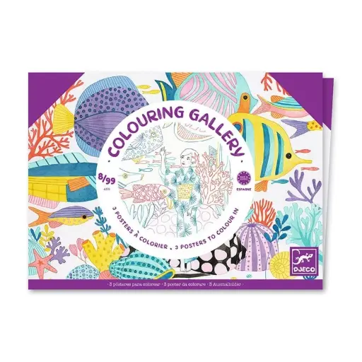 [DJ5408694] 3 posters à colorier "japon"