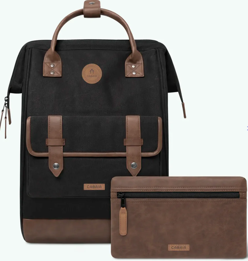 [CABTROGIR] Sac à dos Cabaïa avec deux pochettes interchangeables "Trogir" taille L