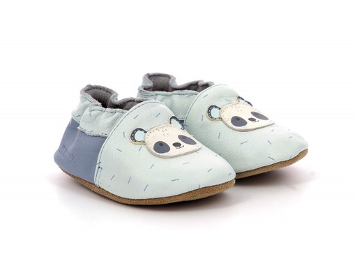 [PE23ROB928040PANDAMASTER] Pantoufles en cuir souple