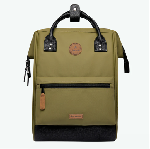 [CABGRENOBLE] Sac à dos Cabaia avec deux pochettes interchangeables "Grenoble" taille M