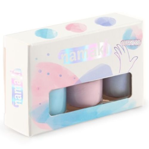 [NAMNK110924] Coffret de 3 vernis à ongles et lime "Douceurs Givrées"
