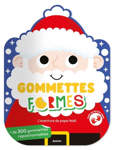 [AUZAC220009-1] Gommettes formes "L'aventure de Papa Noël"