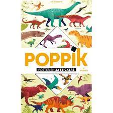 [POPDIS005] Mon poster en stickers "Les dinosaures"