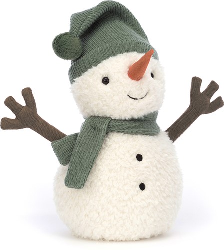 [JELSWM2LM] Peluche bonhomme de neige "Large Maddy Snowman"