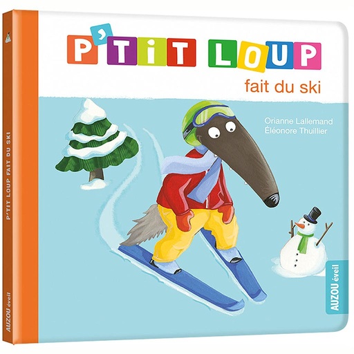 [AUZLI210009-1] Livre "P'tit Loup fait du ski"