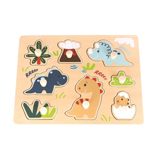 [SPI520083] Puzzle à encastrer "Elephant & Girafe"
