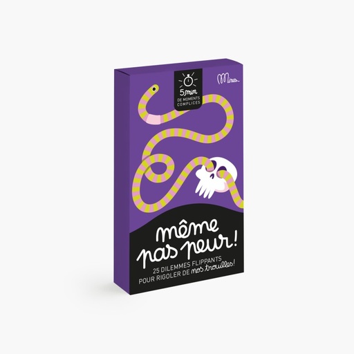 [MIN5MN2209] Jeu de cartes "même pas peur"