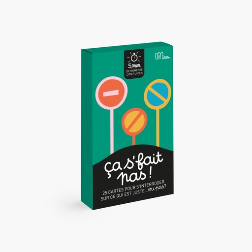 [MIN5MN2210] Jeu de cartes "ça s'fait pas"
