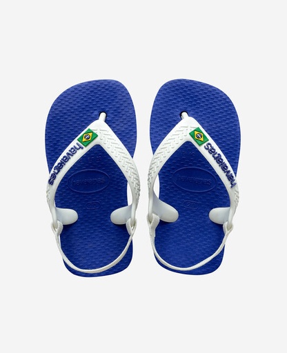 [PE22HAVBABYBRASILLOGOMARINE] Tongs Havaianas
