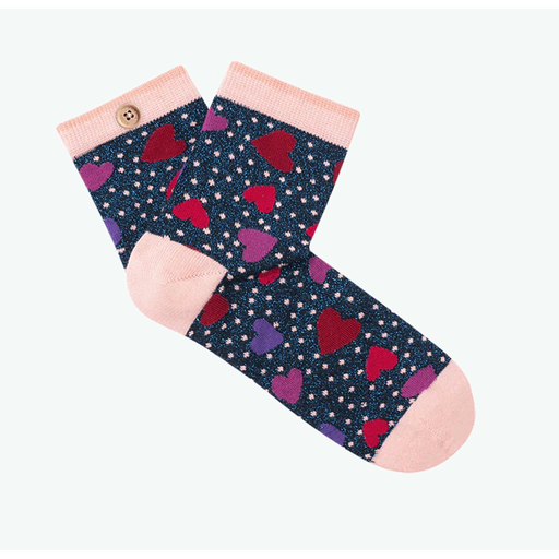 [CABEUGENIEETANTOINE] Chaussettes inséparables Cabaia "Eugénie et Antoine"