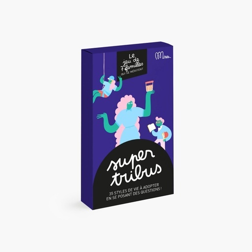 [MINUS7F2101] Jeu de carte "Super Tribus"