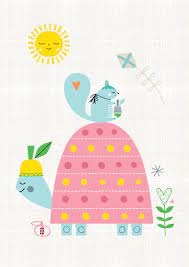 [P40] Poster "Slow Poke" 29.7 x 42cm