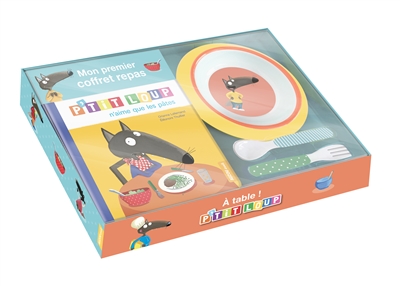 [AUZOULP01307-1] Mon premier coffret repas "A table p'tit loup"