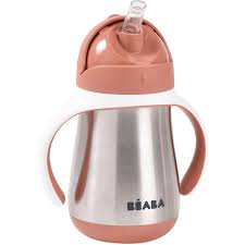 [BEA913481913482913536913535913587] Tasse en inox avec paille 