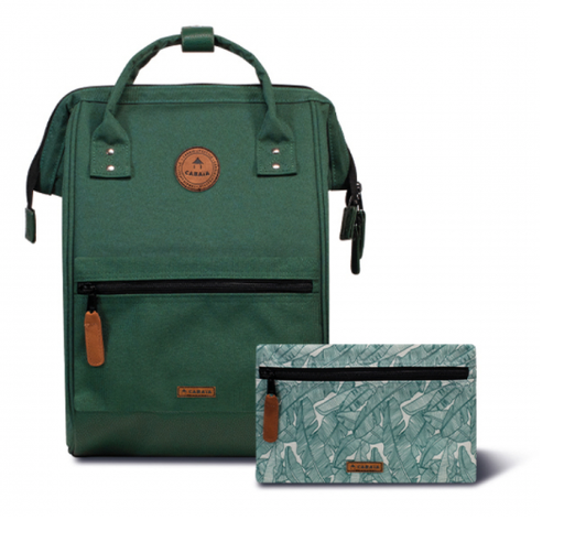 [CABMONTREAL] Sac à dos  avec deux pochettes interchangeables "Montreal" taille S