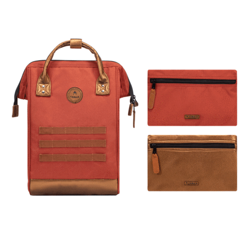 [CABBOGOTA] Sac à dos Cabaïa avec deux pochettes interchangeables "Bogota" taille M